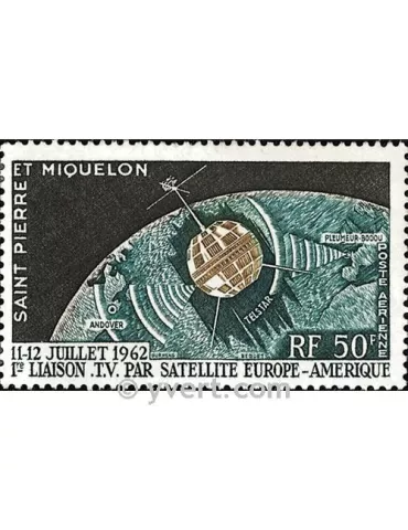 n° 29 - Timbre Saint-Pierre et Miquelon Poste aérienne