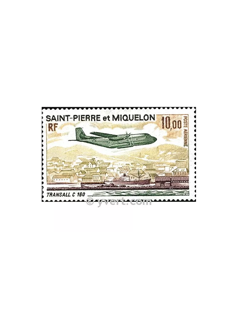 n° 57 - Timbre Saint-Pierre et Miquelon Poste aérienne