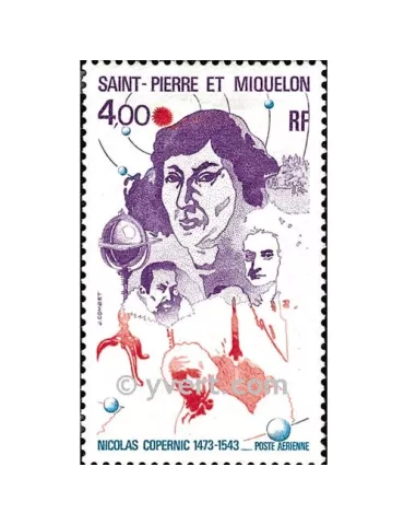 n° 59 - Timbre Saint-Pierre et Miquelon Poste aérienne