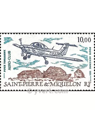 n° 70 - Timbre Saint-Pierre et Miquelon Poste aérienne