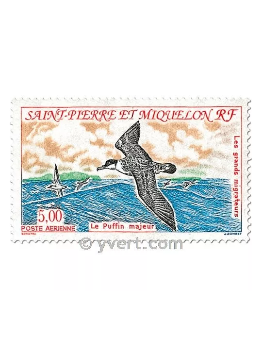 n° 72/73 - Timbre Saint-Pierre et Miquelon Poste aérienne