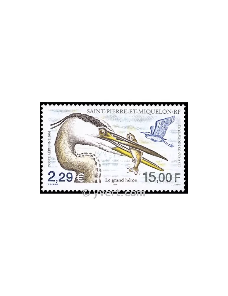 n° 81 - Timbre Saint-Pierre et Miquelon Poste aérienne