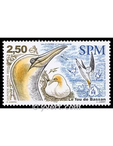 n° 83 - Timbre Saint-Pierre et Miquelon Poste aérienne