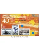 n° 2 - Timbre TAAF Bloc et feuillets
