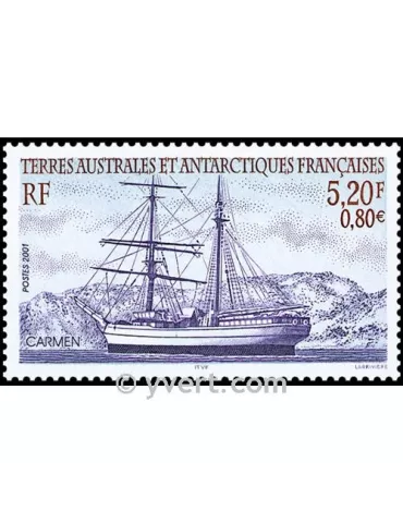 n° 6 - Timbre TAAF Bloc et feuillets