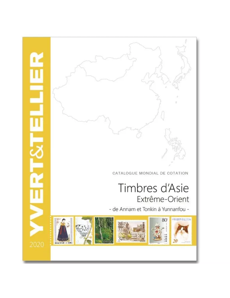 ASIE - EXTREME ORIENT - 2020 (Catalogue des timbres des pays de l´Extrême-Orient)