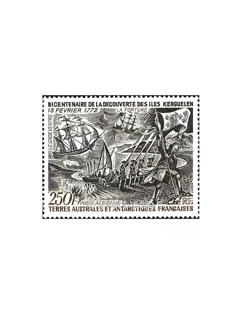 n° 28 - Timbre TAAF Poste aérienne