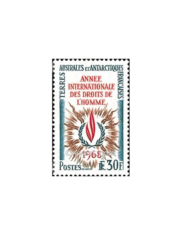 n° 27 - Timbre TAAF Poste