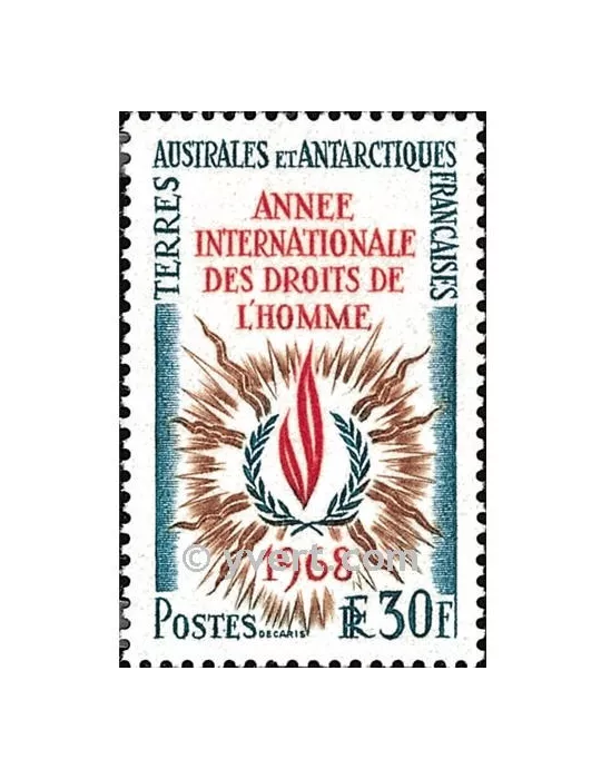 n° 27 - Timbre TAAF Poste