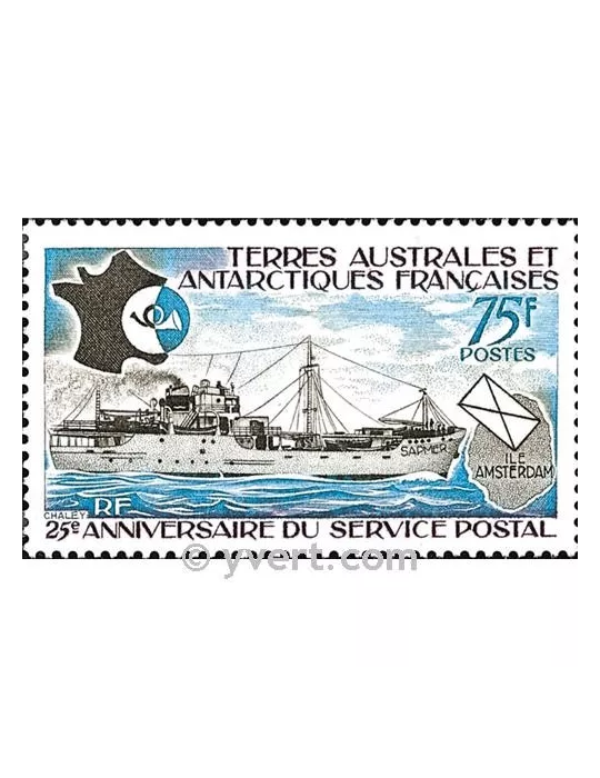 n° 54 - Timbre TAAF Poste