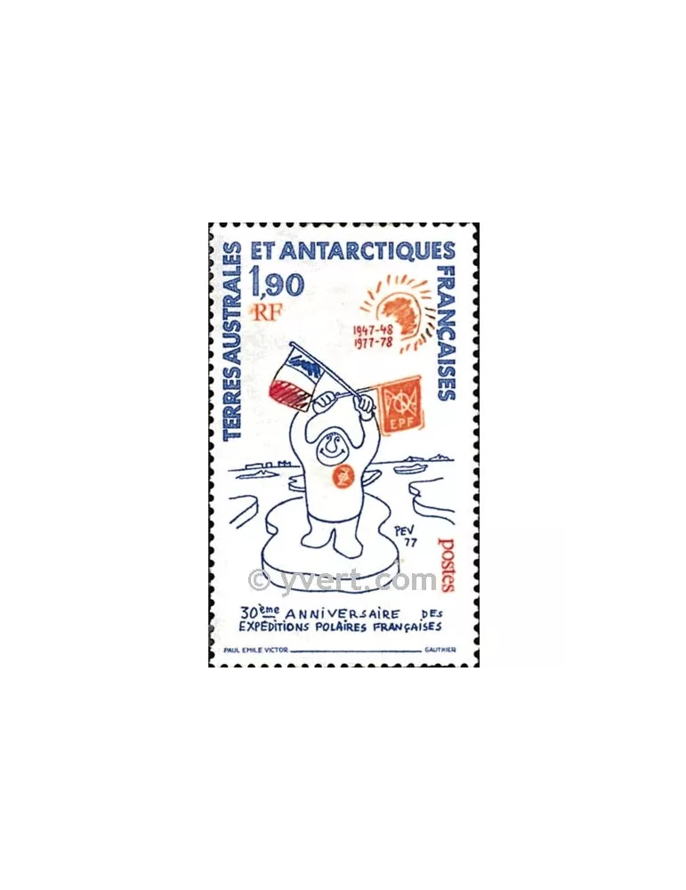 n° 73 - Timbre TAAF Poste