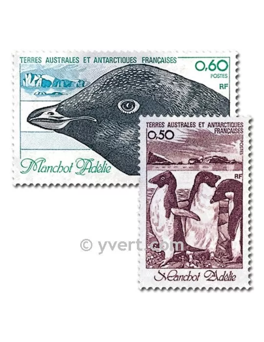 n° 86/88 - Timbre TAAF Poste