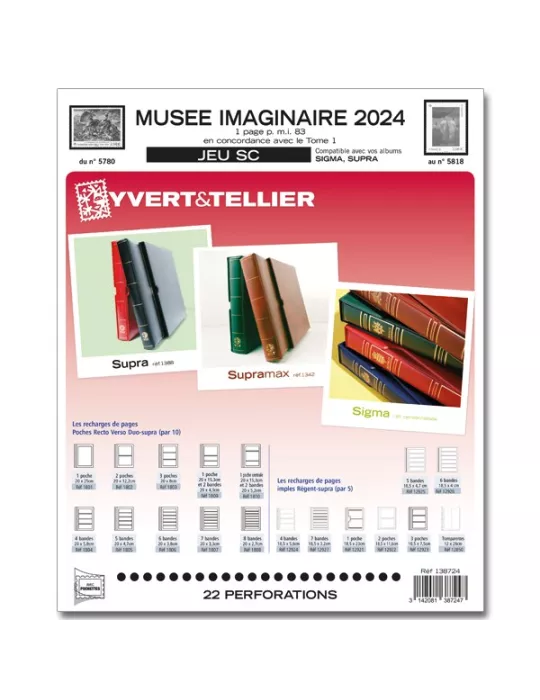 MUSEE IMAGINAIRE SC : 2024 (JEUX AVEC POCHETTES)