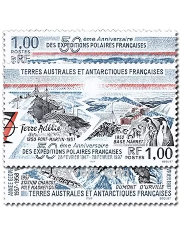 n° 223/225 - Timbre TAAF Poste 2