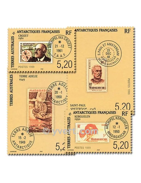 n° 260/263 (BF 3) - Timbre TAAF Poste