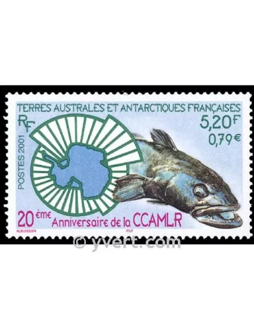 n° 307 - Timbre TAAF Poste 2