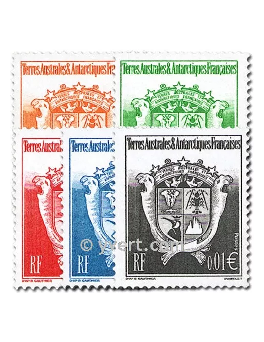 n° 322/326 - Timbre TAAF Poste