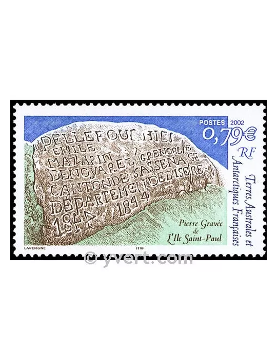 n° 332 - Timbre TAAF Poste