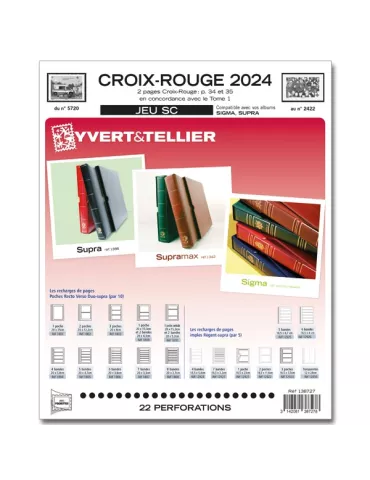 CROIX ROUGE SC : 2023-2024 (JEUX AVEC POCHETTES)