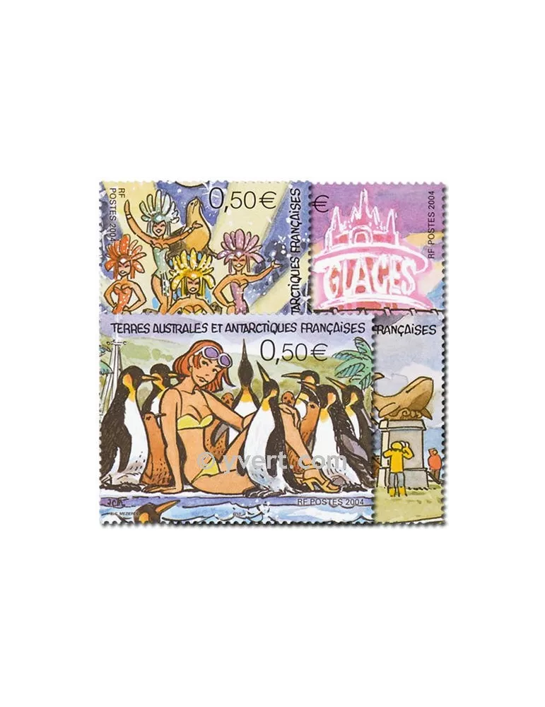 n° 399/402 - Timbre TAAF Poste