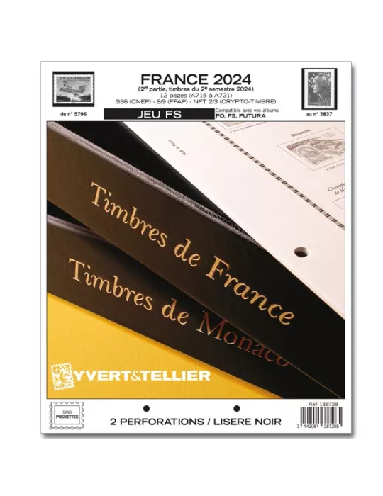 FRANCE FS : 2024 - 2E SEMESTRE (JEUX SANS POCHETTES)