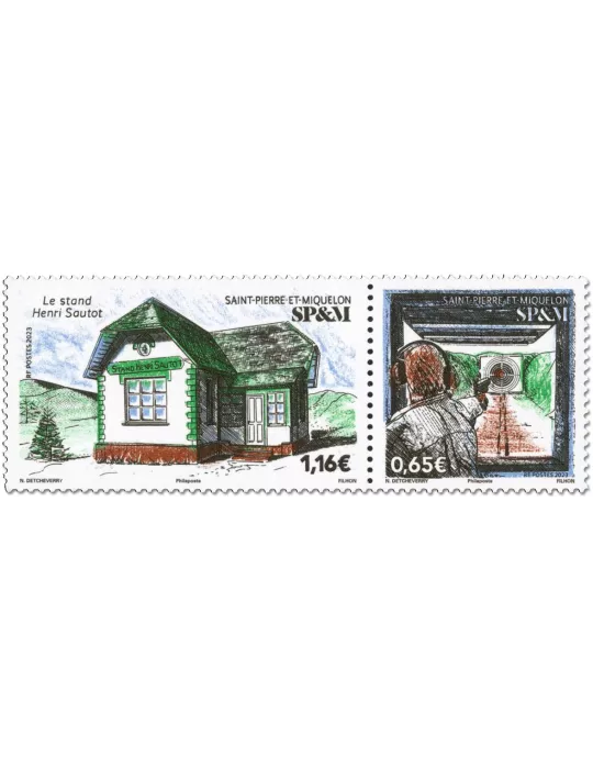 n° 1318/1319 - Timbre Saint-Pierre et Miquelon Poste