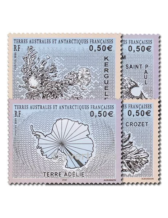 n° 431/434 - Timbre TAAF Poste