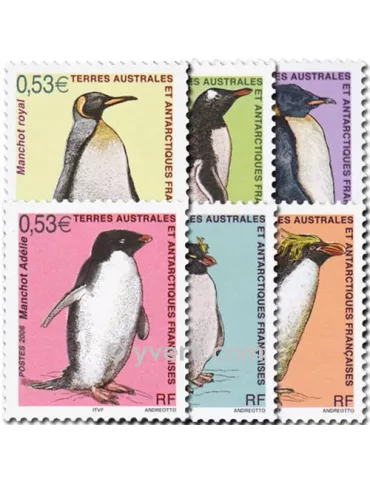 n° 445/450 - Timbre TAAF Poste 2