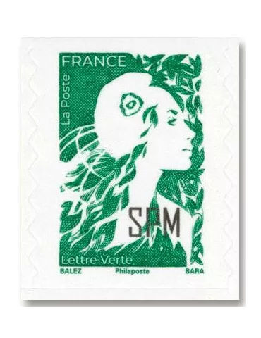 n° 1325 - Timbre Saint-Pierre et Miquelon Poste (Issu du carnet)