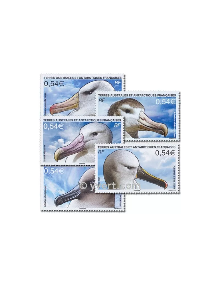 n° 464/468 - Timbre TAAF Poste (BF n° 17)