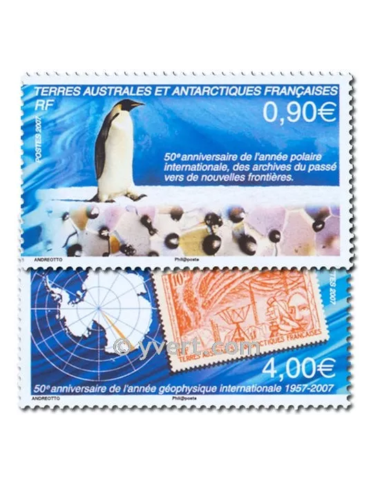 n° 469/470 - Timbre TAAF Poste