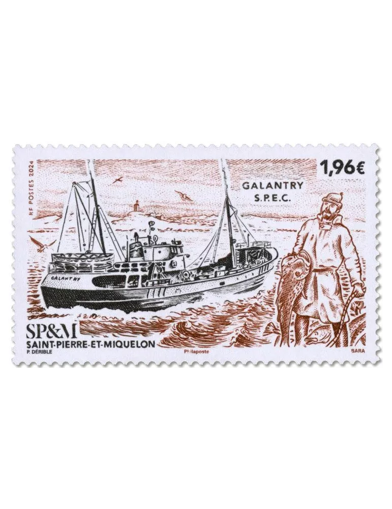 n° 1327 - Timbre Saint-Pierre et Miquelon Poste
