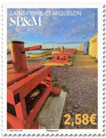 n° 1328 - Timbre Saint-Pierre et Miquelon Poste