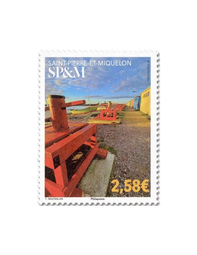 n° 1328 - Timbre Saint-Pierre et Miquelon Poste