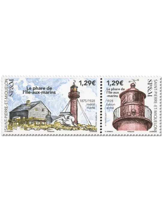 n° 1331/1332 - Timbre Saint-Pierre et Miquelon Poste