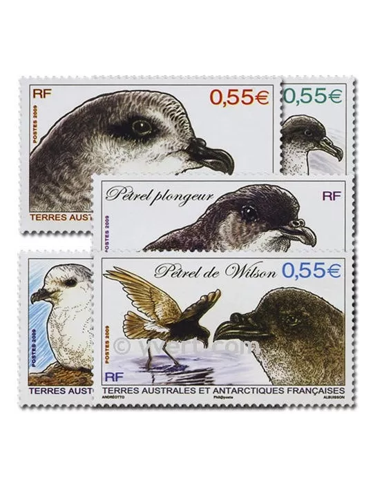 n° 530/534 - Timbre TAAF Poste