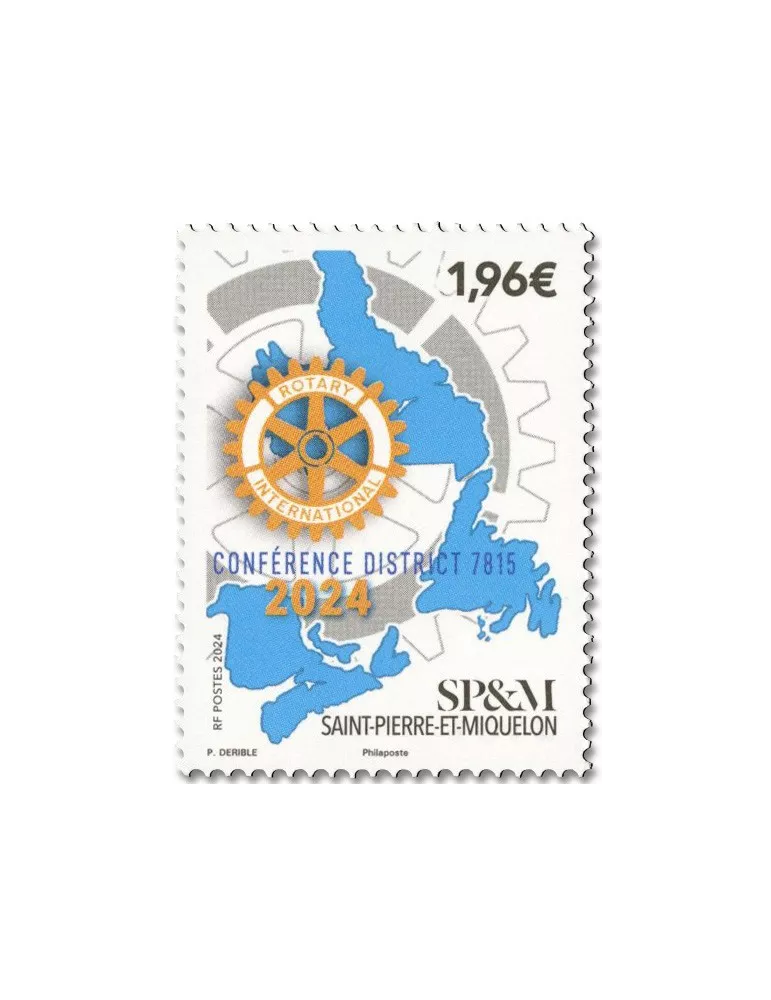 n° 1335 - Timbre Saint-Pierre et Miquelon Poste