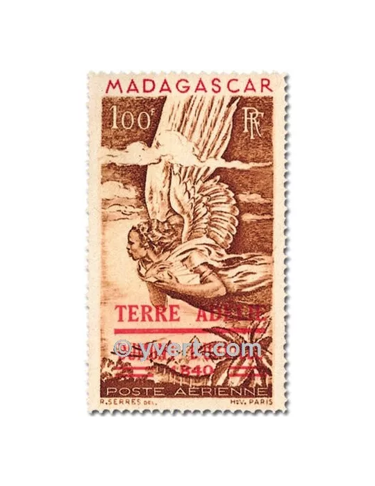 n° PA1 - Timbre TAAF Année complète (1948)