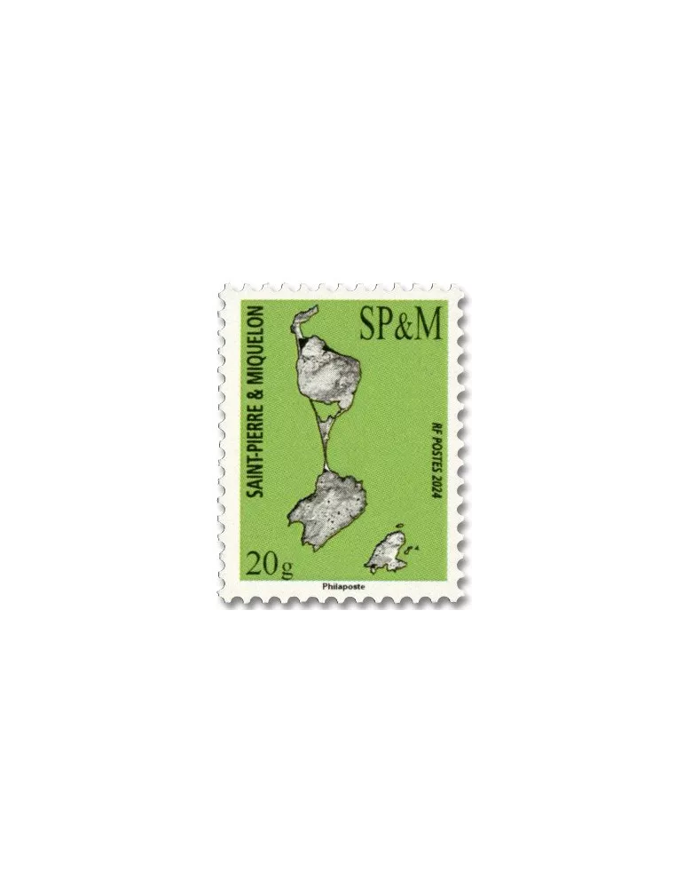 n° 1336 - Timbre Saint-Pierre et Miquelon Poste