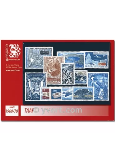 n° 28/33+PA17/22 - TAAF Année complète (1969/70)