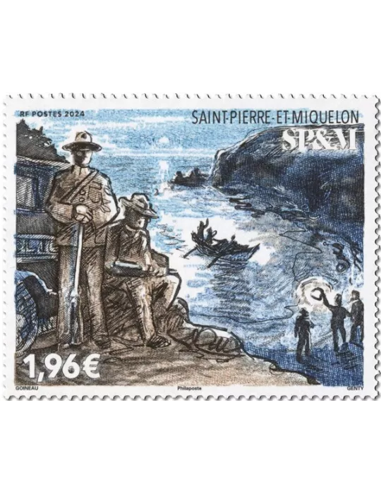 n° 1339/1340 - Timbre Saint-Pierre et Miquelon Poste