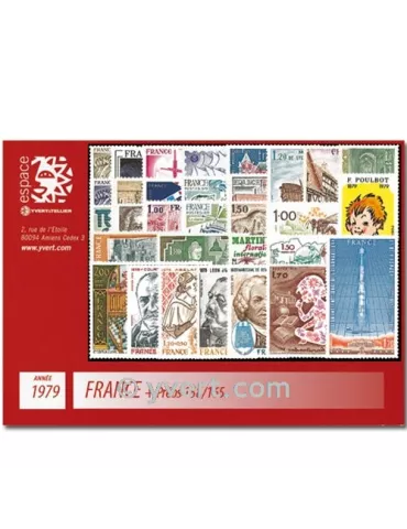 n° 79/85+PA56/60 - Timbre TAAF Année complète (1979)