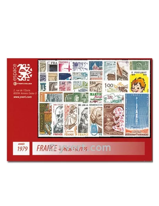 n° 79/85+PA56/60 - Timbre TAAF Année complète (1979)