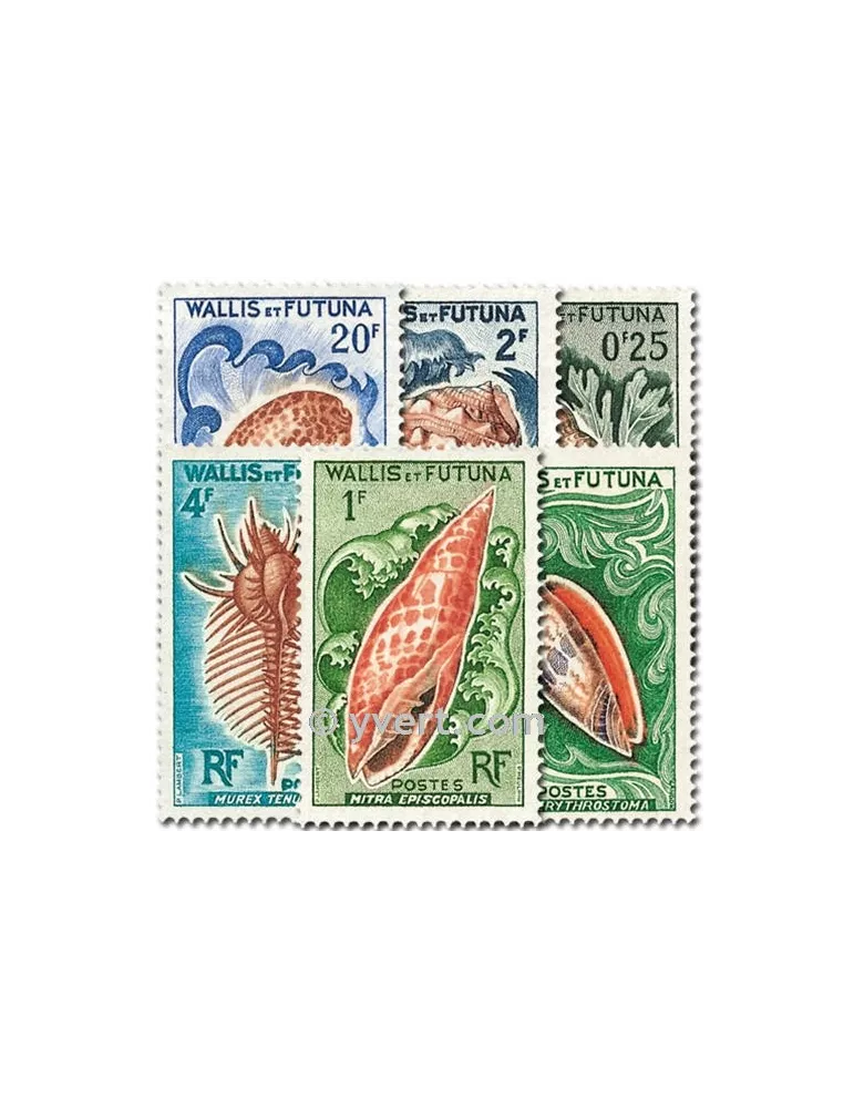 n° 162/167 - Timbre Wallis et Futuna Poste
