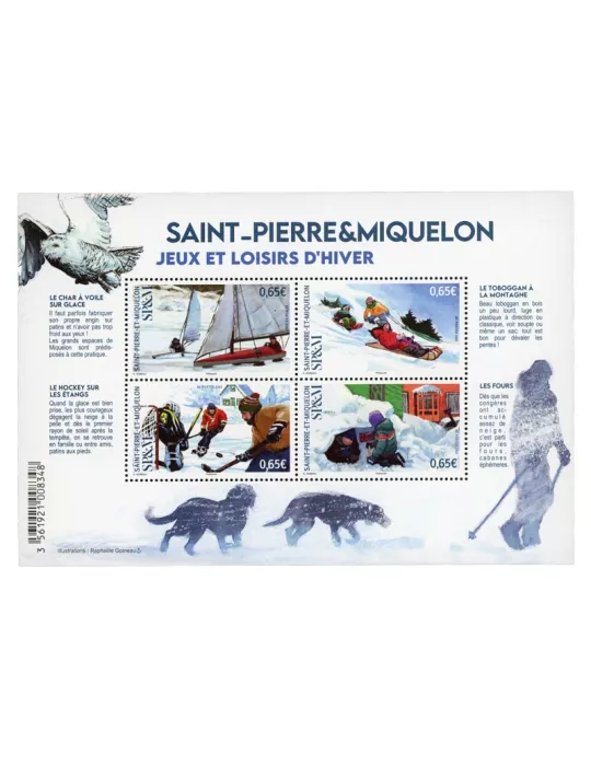 n° F1305 - Timbre Saint-Pierre et Miquelon Poste