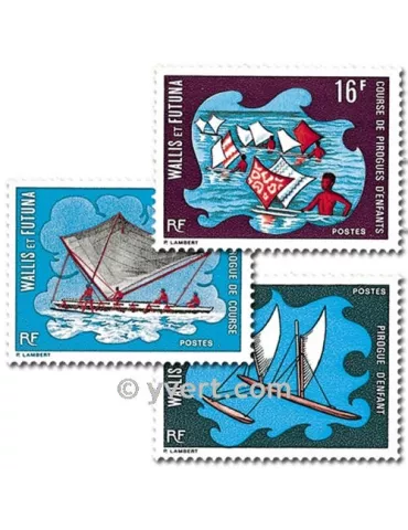 n° 182/184 - Timbre Wallis et Futuna Poste