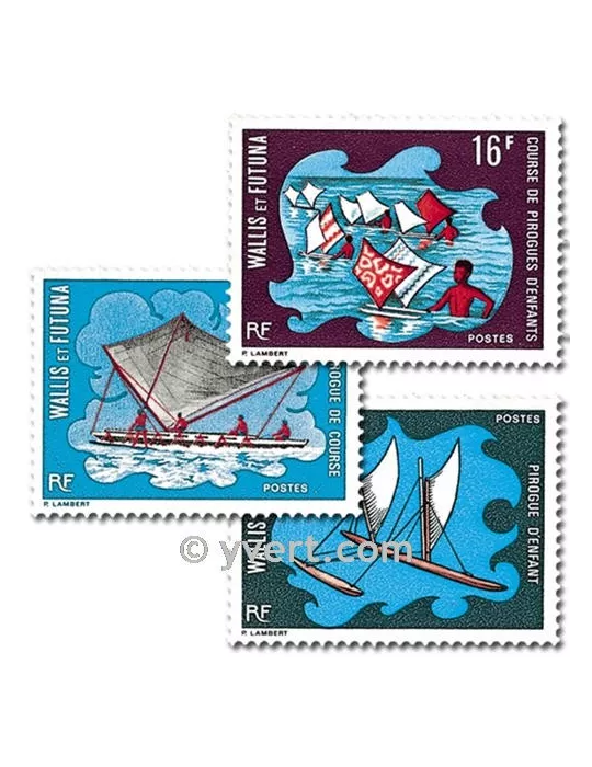 n° 182/184 - Timbre Wallis et Futuna Poste