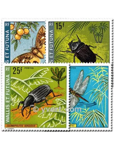 n° 185/188 - Timbre Wallis et Futuna Poste 2