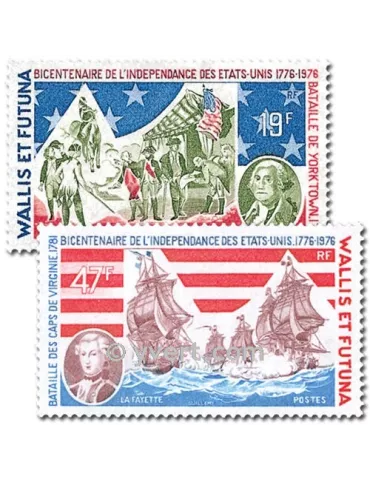n° 190/191 - Timbre Wallis et Futuna Poste 2