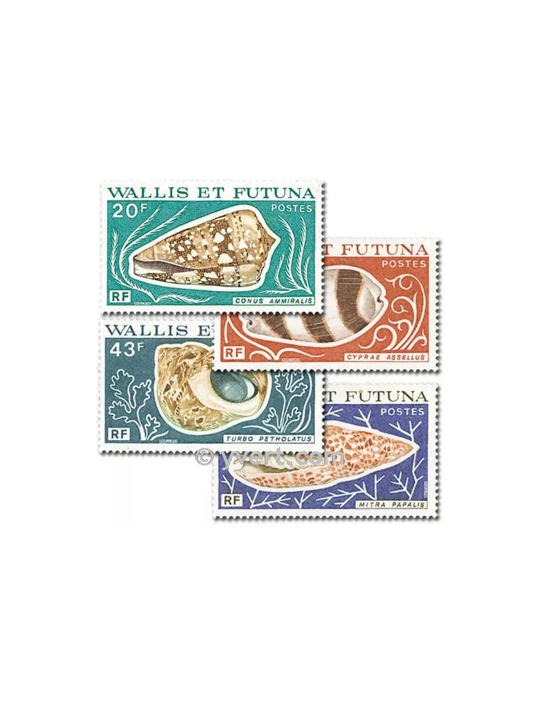 n° 192/195 - Timbre Wallis et Futuna Poste